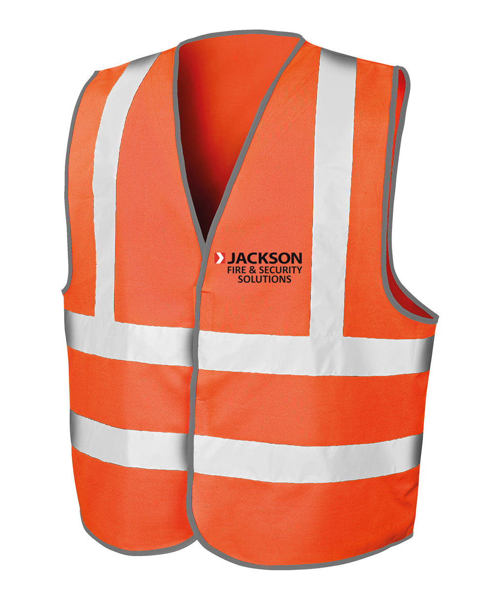 Jackson Fire & Security Hi-Vis Waistcoat – Uniformity Clothing